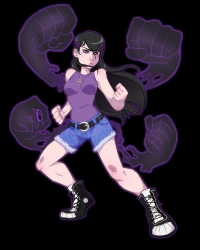 Karen fighting stance